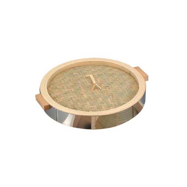 アズワン 18-0 中華セイロ ステンレス枠 蓋(手付)51cm 81100 63-7143-39 1点