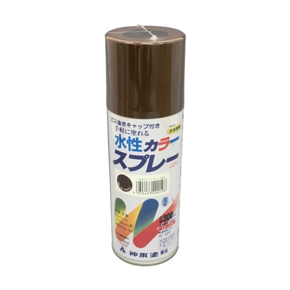 ※法人専用品※シントーファミリー 水溶性色合い吹きつける 300ml 赤銅色 1本 x 12本