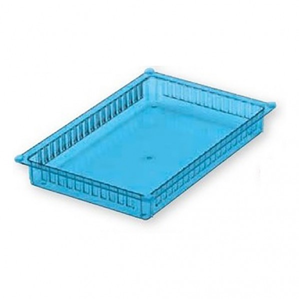 アズワン アルティア スタンダードポリカトレー 600×400×85 読みやすい青み 0-5733-11 1