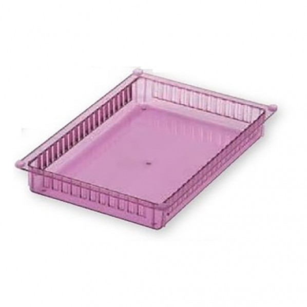 アズワン アルティア スタンダードポリカトレー 600×400×85 読みやすいサクラ色 0-5733-13 1