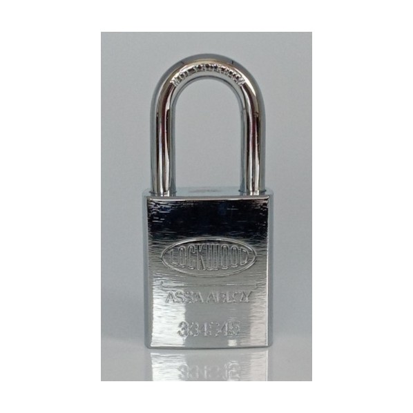 ASSA ABLOY Lockwood 334Sシリーズ ハイセキュリティ南京錠 同一キーNo.0330 38mm 334S45/538/6KA 1個