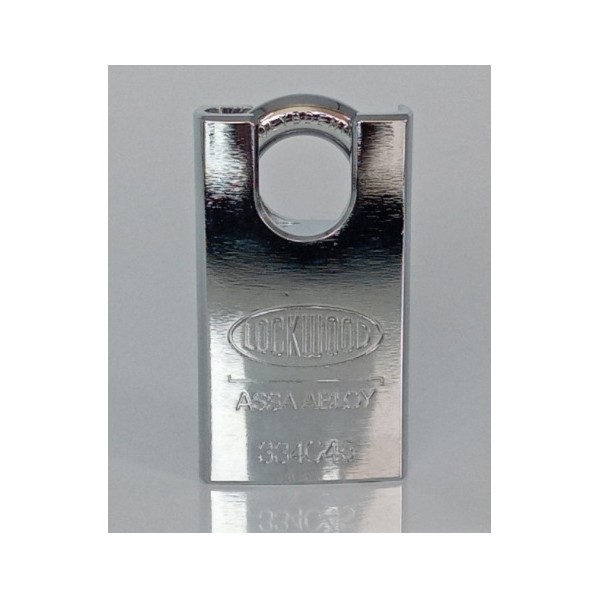 ASSA ABLOY Lockwood 334Cシリーズ シャックルガード付きハイセキュリティ南京錠 同一キー No.0830 19mm 334C45/519/6KA 1個｜DIY FACTORY ONLINE SHOP
