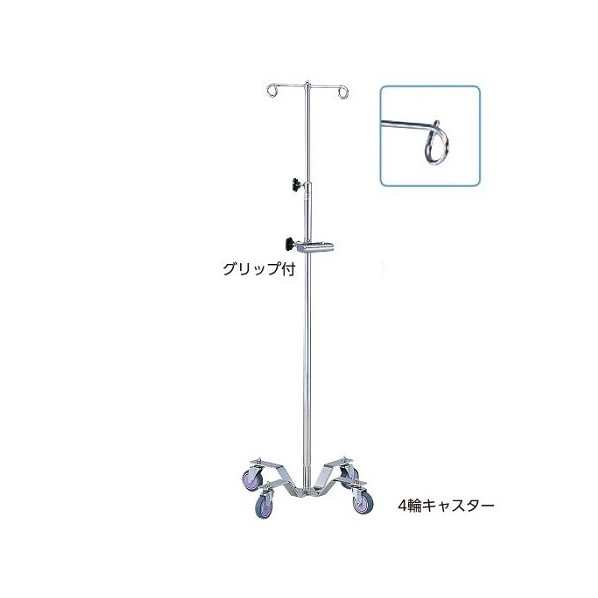 アズワン イルリガードル台 4輪キャスター・グリップ付 0-9494-02｜DIY FACTORY ONLINE SHOP