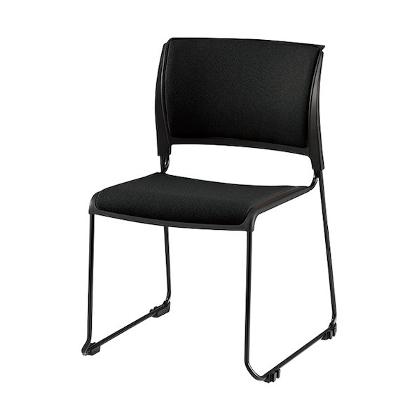 ※法人専用品※ナイキ 会議用チェアー ブラック E432F-B1-BK 1脚|DIY FACTORY ONLINE SHOP