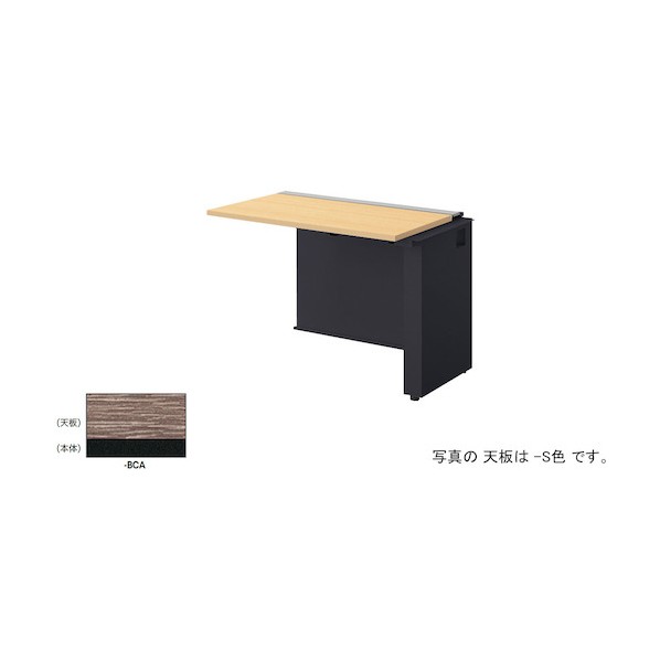 ※法人専用品※ナイキ ベンチデスク 天板:ショコラアッシュ/本体:ブラック MF1006R-BCA 1台｜DIY FACTORY ONLINE SHOP