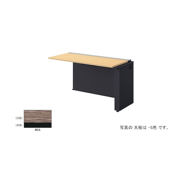 ※法人専用品※ナイキ ベンチデスク 天板:ショコラアッシュ/本体:ブラック MF1206R-BCA 1台|DIY FACTORY ONLINE SHOP