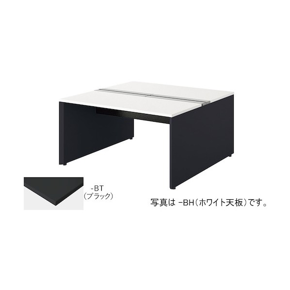 ※法人専用品※ナイキ ベンチデスク ブラック MF1414K-BBT 1台|DIY FACTORY ONLINE SHOP