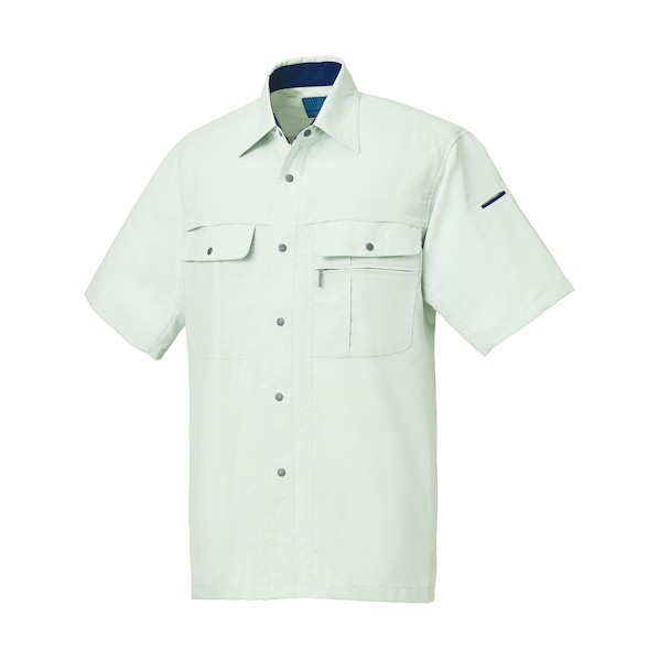 クロダルマ 半袖シャツ グレー SS グレー 26618-40-SS 1着