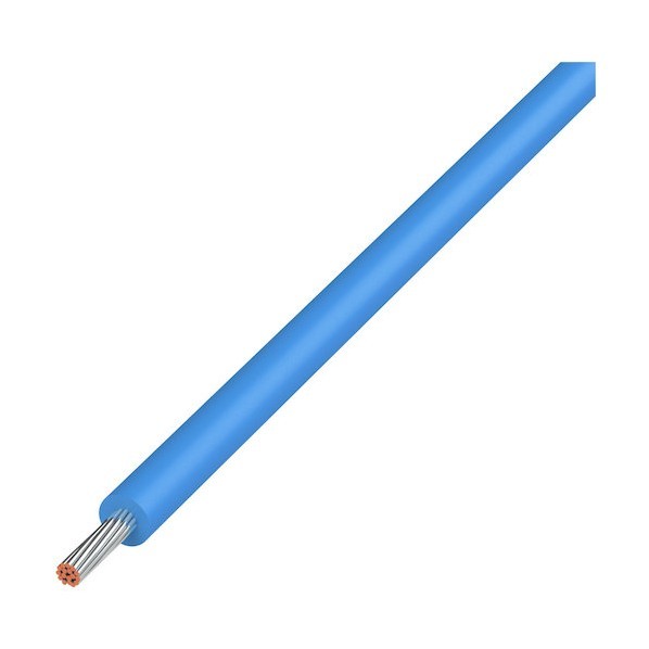UL耐熱ビニル絶縁電線 青 UL1007 AWG22 BL (610M) 1巻