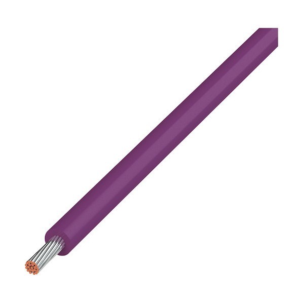 UL耐熱ビニル絶縁電線 紫 UL1007 AWG20 VT (610M) 1巻