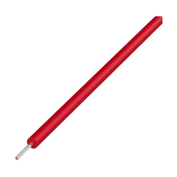 UL耐熱ビニル絶縁電線 赤 UL1007 AWG28 RD (610M) 1巻