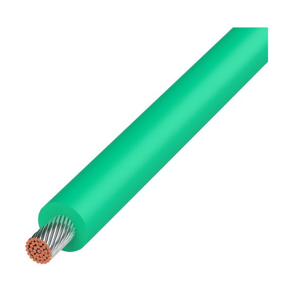 UL耐熱ビニル絶縁電線 緑 UL1015 AWG14 GR (153M) 1巻