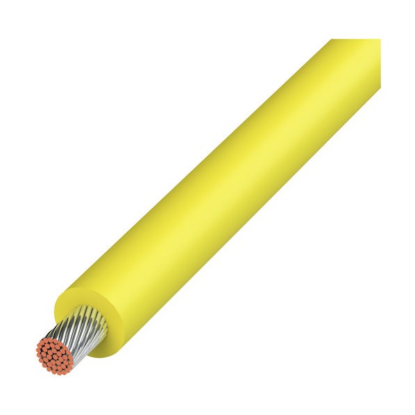 UL耐熱ビニル絶縁電線 黄 UL1015 AWG14 YL (153M) 1巻｜DIY FACTORY ONLINE SHOP