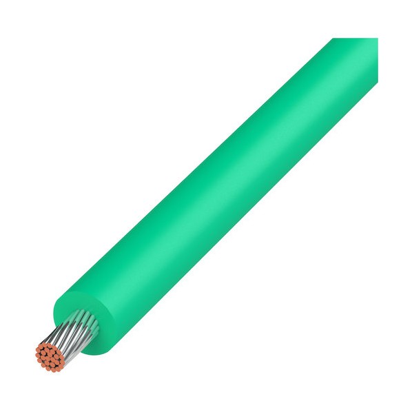 UL耐熱ビニル絶縁電線 緑 UL1015 AWG16 GR (305M) 1巻