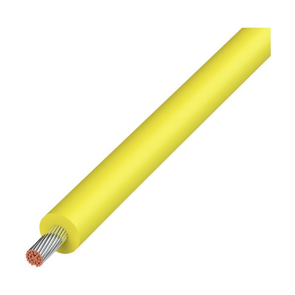 UL耐熱ビニル絶縁電線 黄 UL1015 AWG18 YL (305M) 1巻｜DIY FACTORY ONLINE SHOP