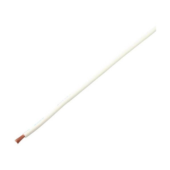 単心ビニルコード　ＶＳＦ 白 VSF 1.25SQ WH-200M 1巻