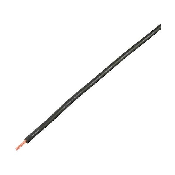 単心ビニルコード　ＶＳＦ 黒 VSF 1.25SQ BK-200M 1巻｜DIY FACTORY ONLINE SHOP