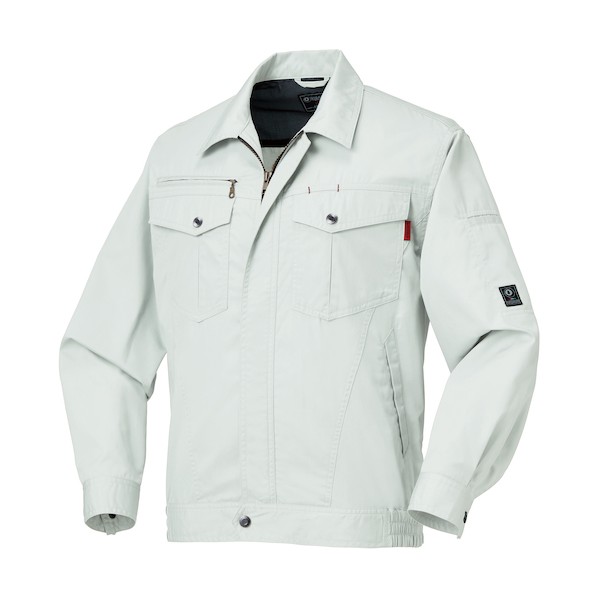 クロダルマ 長袖ジャンパー シルバー 7L シルバー 255931-40-7L 1着
