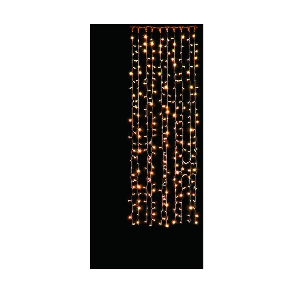 グリーンクロス LEDカーテンライト2C 300球 ウォームホワイト 6300045129 1個