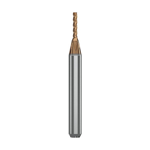 グーリング 3枚刃エンドミル 5xD 不等分割 RF100 Micro Diver 3．175mm 6809 3.175 1本