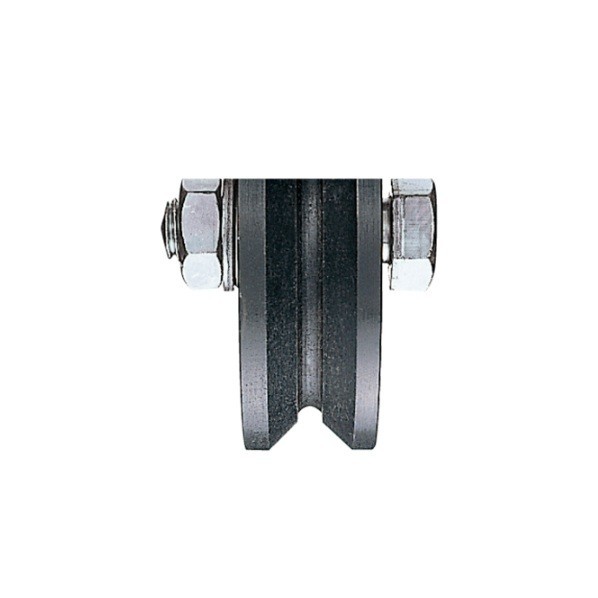 ※法人専用品※ヨコヅナ 鉄重量戸車 V型 車のみ 130mm JHP-1305 1個|DIY FACTORY ONLINE SHOP