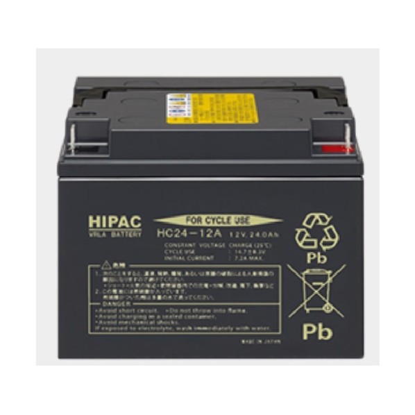 HC24-12A 小型抑えつける式鉛乾電池 HC24-12A