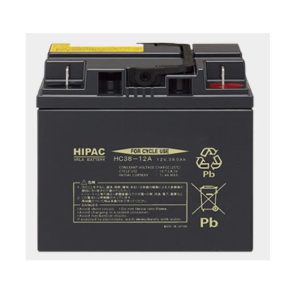 HC38-12A 小型制御式鉛蓄電池 HC38-12A