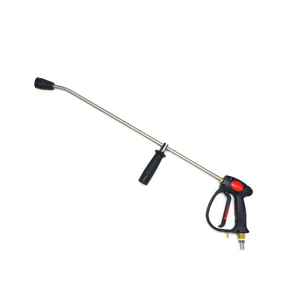 ※法人専用品※中部高圧ホース プロ用ランス一体式洗浄ガン 70cm (フルテック社製) MV925-FLUTECH-70 1点｜DIY FACTORY ONLINE SHOP