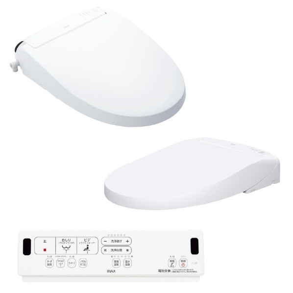 シャワートイレ New PASSO フルオート(アメージュ便器用) 幅413×奥行541×高さ104mm ピュアホワイト CW-EA21AQC/BW1 1点