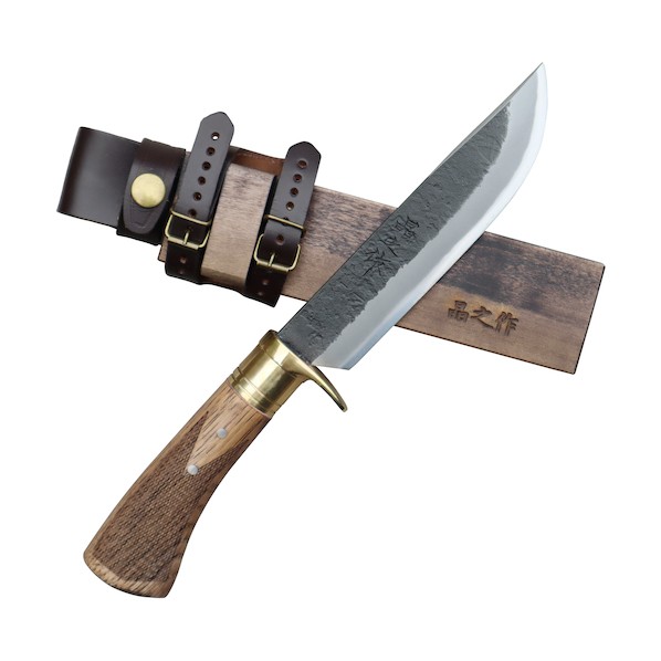※法人専用品※グリーンクロス ソロキャンプ遊鉈5寸 真鍮ツバ輪 6300045051 1本|DIY FACTORY ONLINE SHOP
