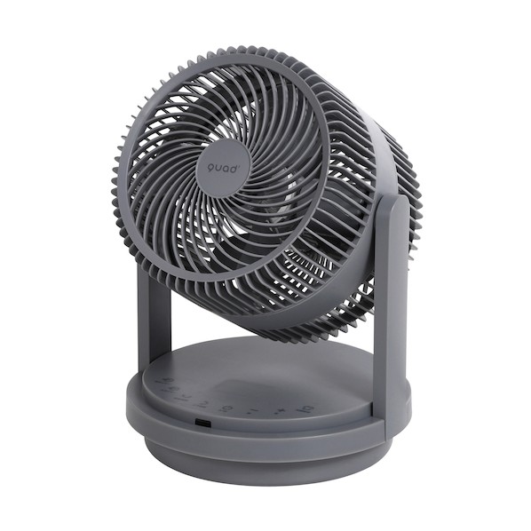 グリーンクロス QUADS ツインブレード3DDCサーキュレーター DUO AIR グレー グレー 6300044018 1台