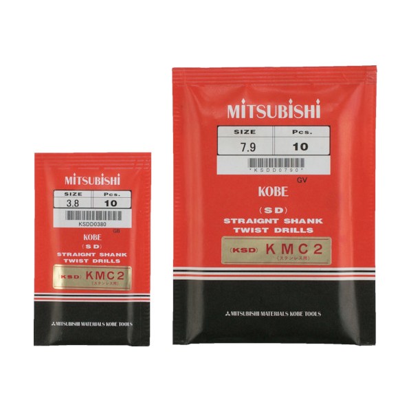 ミツビシマテリアル KSD コバルトステンレス加工用 ストレートハイスドリル 10.8mm KSDD1080 1点 x 5本