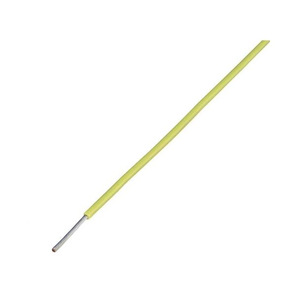 ふっ素樹脂電線 FEP 黄 FEP 1.25SQ YL-100M 1巻|DIY FACTORY ONLINE SHOP