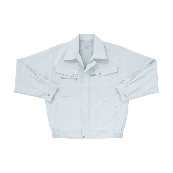 クロダルマ 長袖ジャンパー シルバーグレー L シルバーグレー 255411-40-L 1着