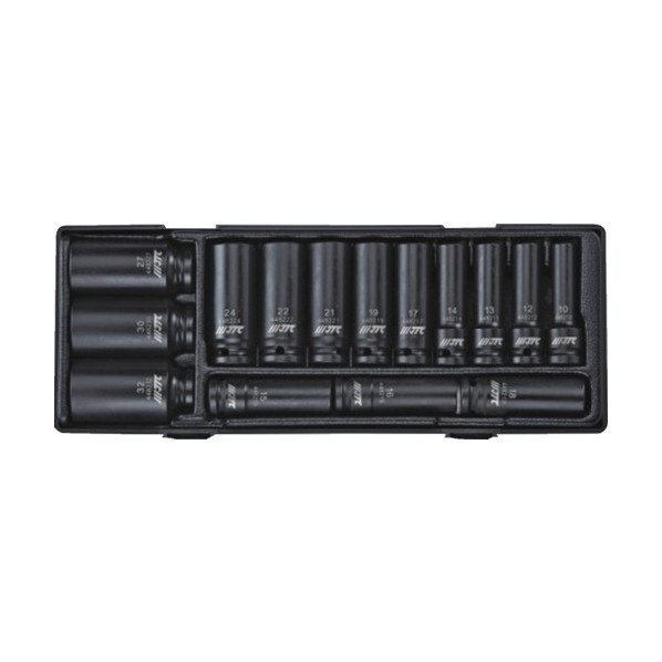JTC Auto Tools 12PCS ディープインパクトソケットセット 12.7粍 JTCK4121   1仕掛ける