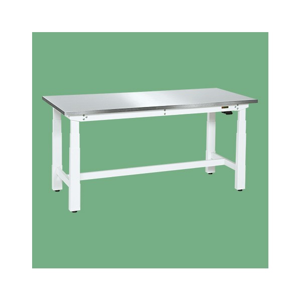 電動昇降やり方台(掛け目手合い/耐荷重250kg/ステンレスカブセ天板/H630～1280) DKN-127SUW 1台