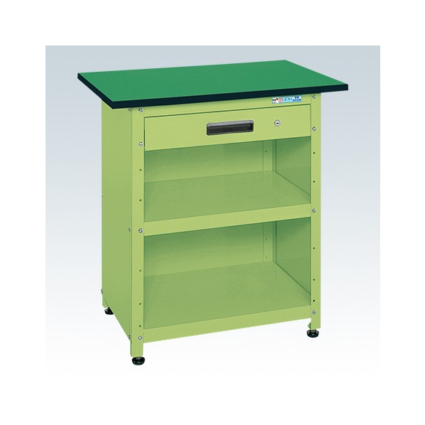 軽量一人用作業台(サカエリューム天板/固定タイプ) HSN-75793TPAG 1台