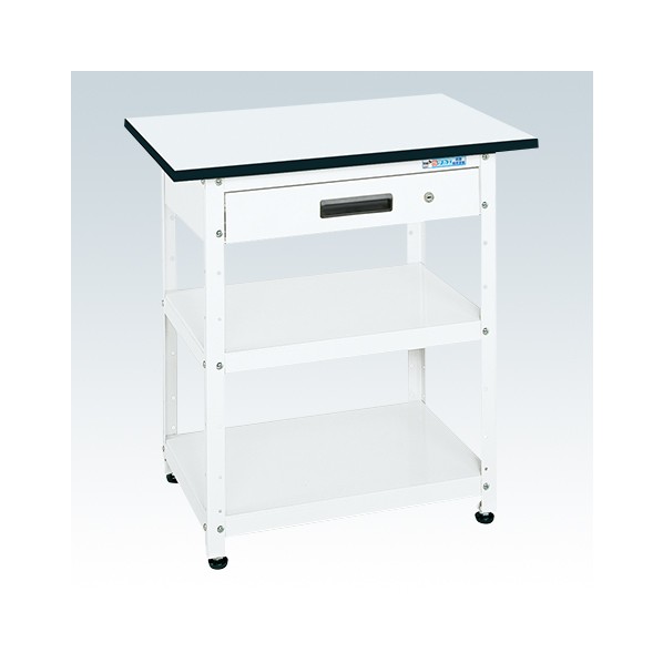 軽さ一人用進め方台(ポリエステル天板/固着させる印字機) HSN-75793TAW 1台