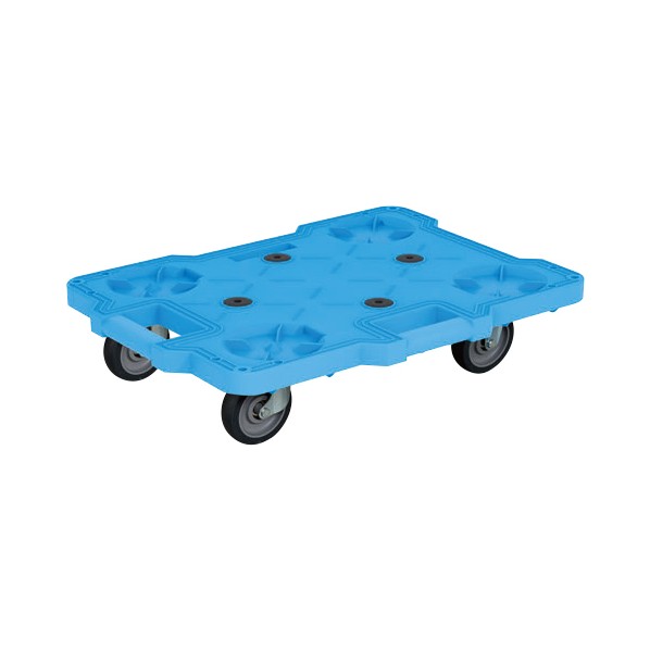 まとめ買い サカエキャリー(サイレントエラストマー車/520×390/10台仕掛ける) SCR-B400SEBX 10台