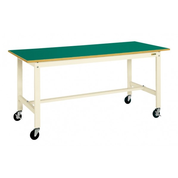 軽量作業台(KKタイプ/耐荷重200kg/サカエリューム天板/キャスター付) KK-60FB2I 1台