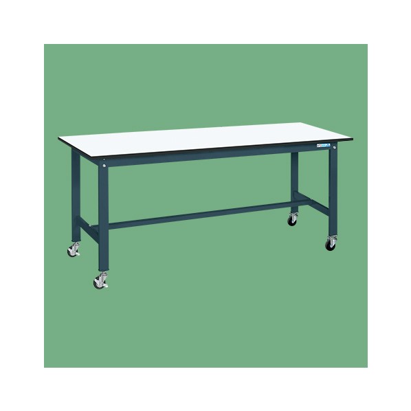 軽量作業台(KKタイプ/耐荷重200kg/ポリエステル天板/キャスター付) KK-68LB1D 1台
