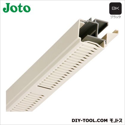 ※法人専用品※城東テクノ 軒天換気材本体 1,820mm ブラック FV-016P-BK 20個|DIY FACTORY ONLINE SHOP
