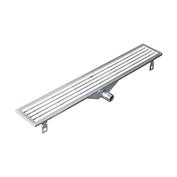 水抜き単一のもの 脂製細長い切口 唐鋤ま6粍 所せまい手合い 屋内用 ステンレス鋼製トラフ 真っただ中部水抜き よこ引っ張ること用 150角瓦用 ベージュ ベージュ SEDP-C-1512-BEIGE 1S