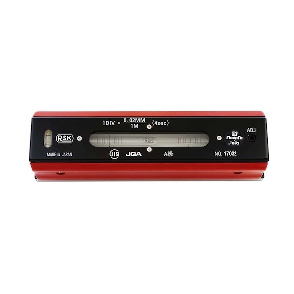 精密平形水準器 JIS A級 200x0.02 FLA-200002 1点｜DIY FACTORY ONLINE SHOP