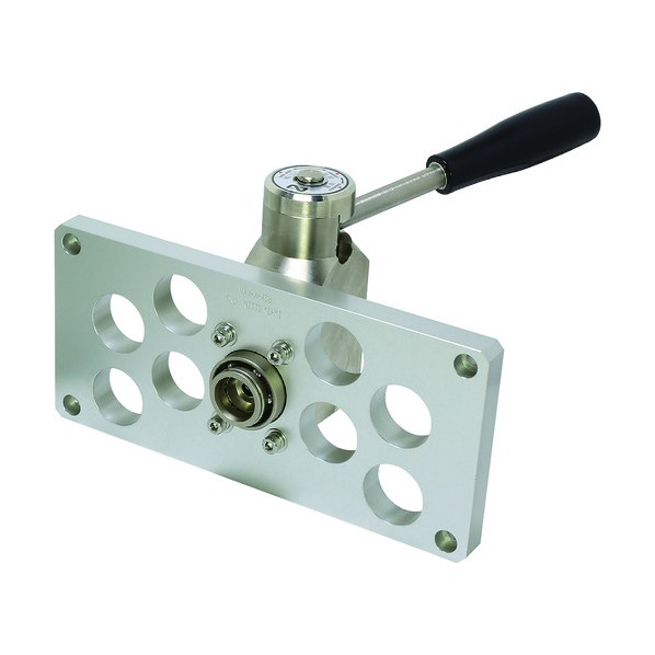 日東工器 マルチカプラ MAM-A-ZEL型用プレート MAM-A-3S12-CL AL 1点