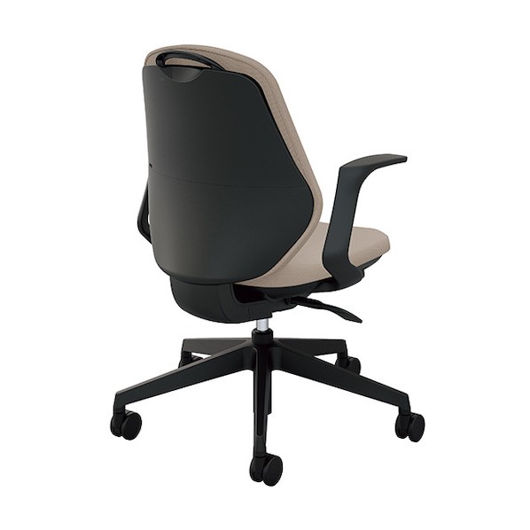 ※法人専用品※ナイキ 事務用チェアー トートバック 肘付タイプ ベージュ RBCEB511F-PBG 0｜DIY FACTORY ONLINE SHOP