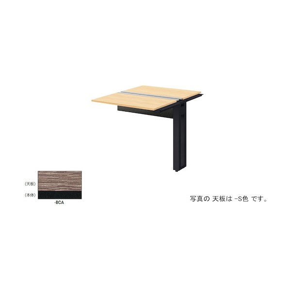 ベンチデスク ブラック MFH1014R-BCA 1台