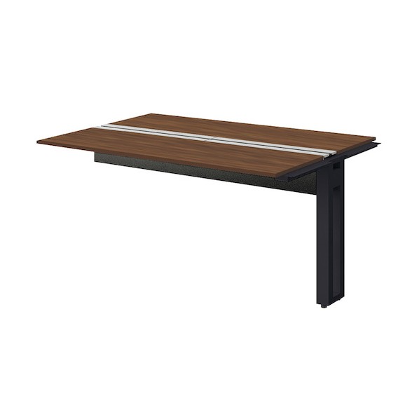 ※法人専用品※ナイキ ベンチデスク ブラック MFH1814R-BWNP 1台|DIY FACTORY ONLINE SHOP