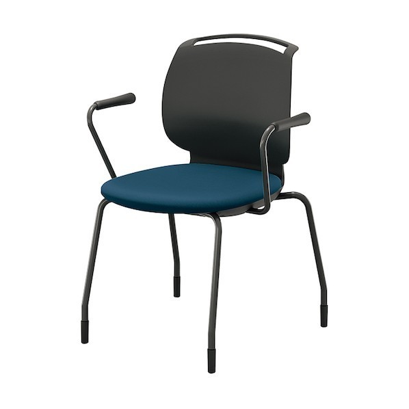 ※法人専用品※ナイキ ミーティングチェアー E483-B1-NV 1点｜DIY FACTORY ONLINE SHOP 27,257円