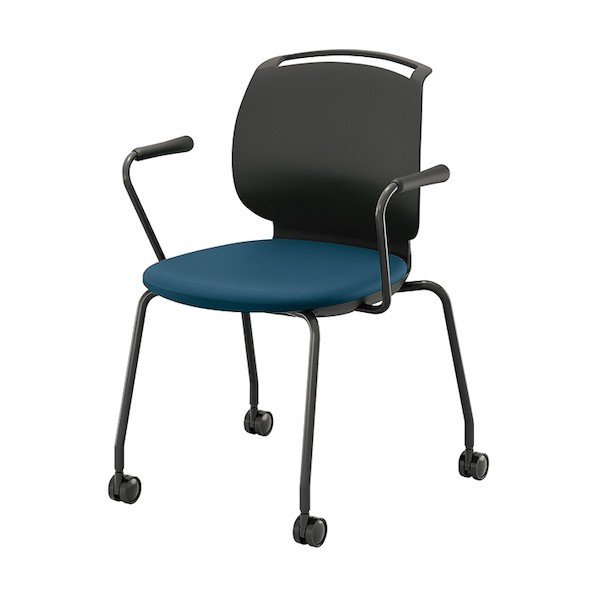 ※法人専用品※ナイキ ミーティングチェアー E483C-B1-NV 1点|DIY FACTORY ONLINE SHOP